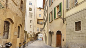 Panoramica di Via dei Georgofili