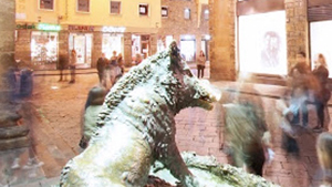 anoramica di Loggia del Porcellino  Firenze