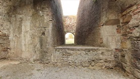 vista panoramica dell' interno delle mura a Lucca