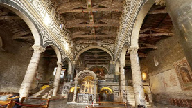 vista panoramica di San Miniato a Monte, interno 2