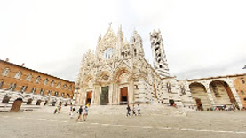 vista panoramica del Duomo a Siena