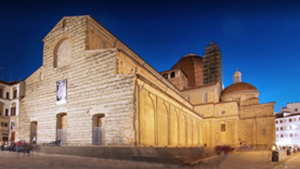 Vista panoramica di Piazza San Lorenzo, Firenze